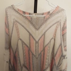 BLU PEPPER LADIES PULL OVER KNIT. SIZE M